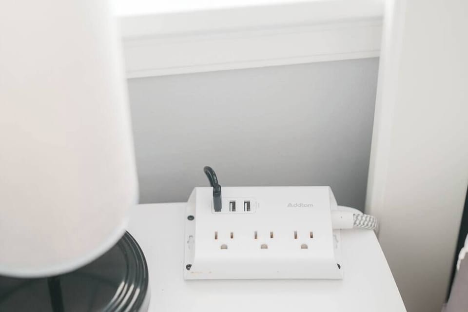 Bedside charging blocks 