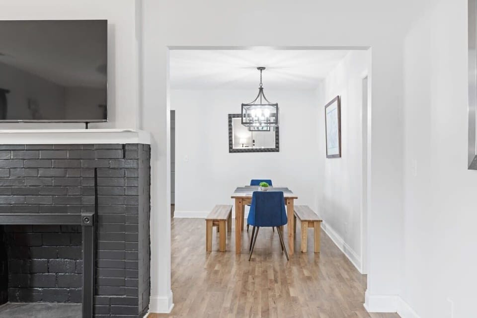 Living Room into Dining Room