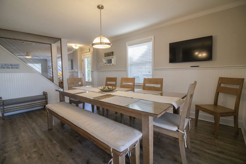 Large dining table