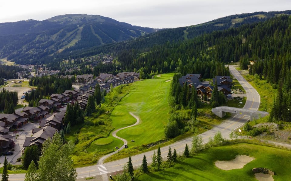 15th Fairway, with Stones Throw complex on the left