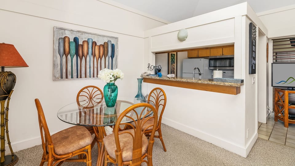 Kiahuna Plantation #218 - Dining & Kitchen - Parrish Kauai