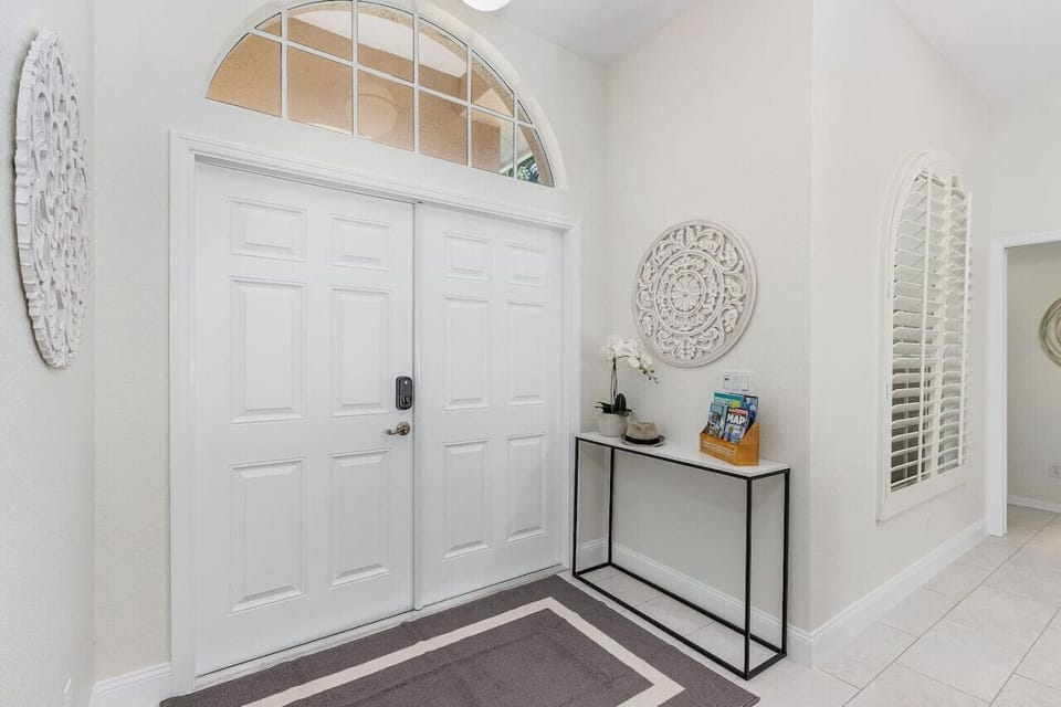 Your front door - paradise awaits!