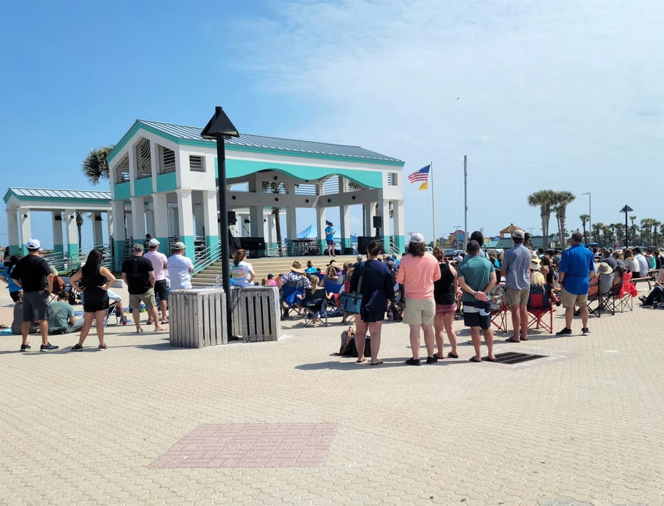 Hang out at Casino Beach, bring the beach chairs and a cooler for weekly live music 7pm each Tuesday April through October at 7-9 p.m.