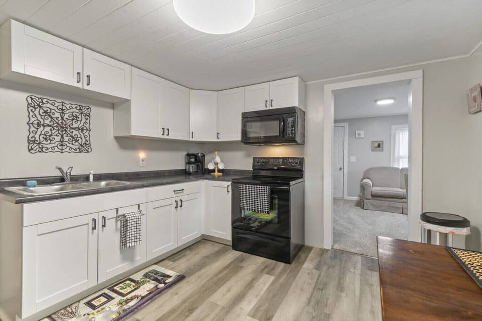 Additional view of stocked kitchen