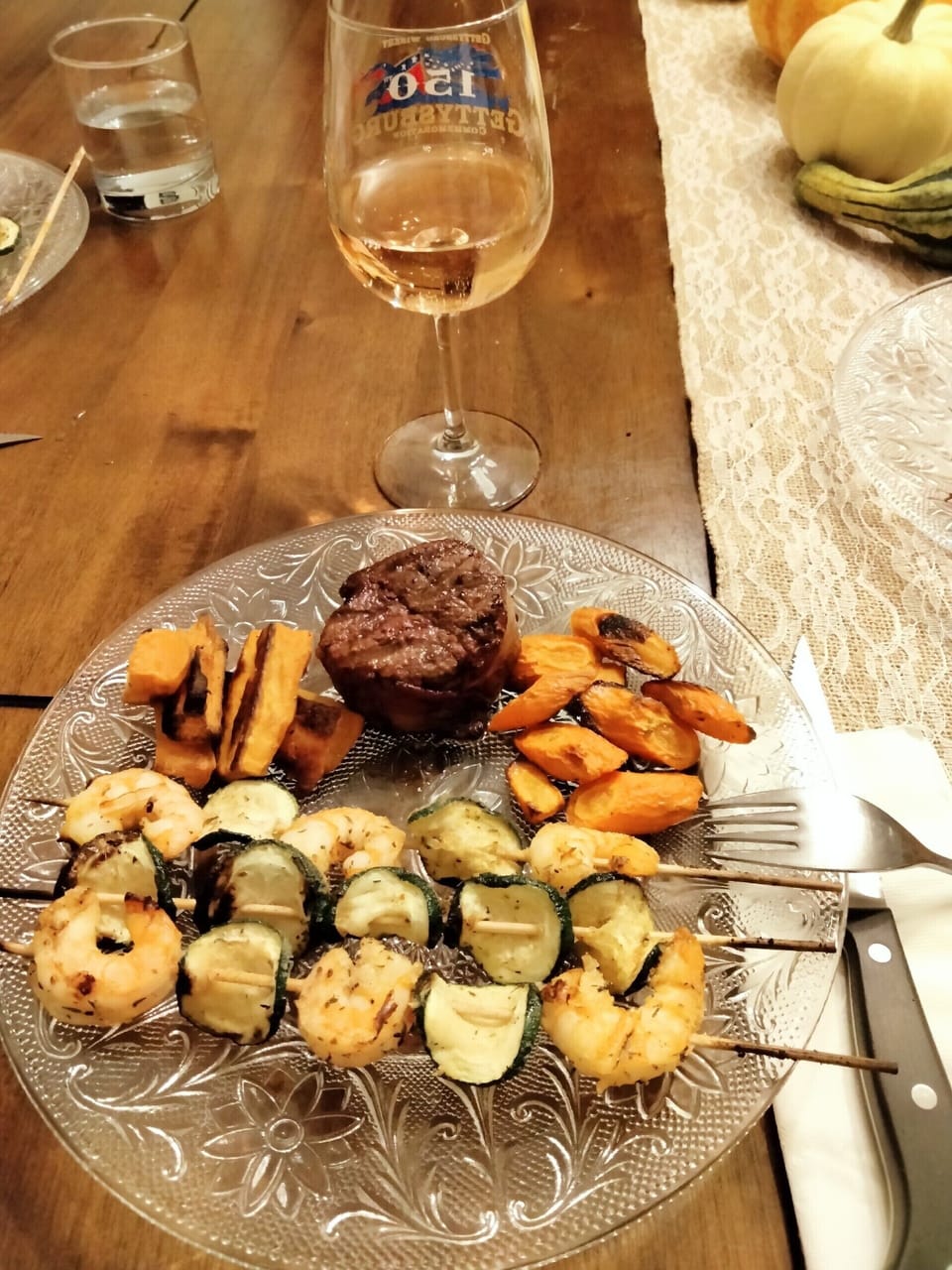 Enjoy dinner and wine at Hildee’s Hideaway. 