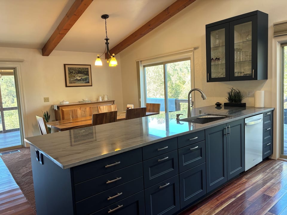 Newly remodeled kitchen