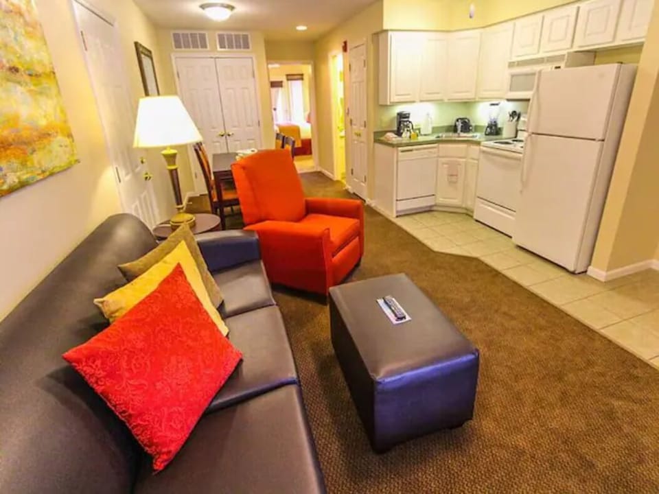 Living/kitchen combo in the 2nd bedroom area....like having two condos!