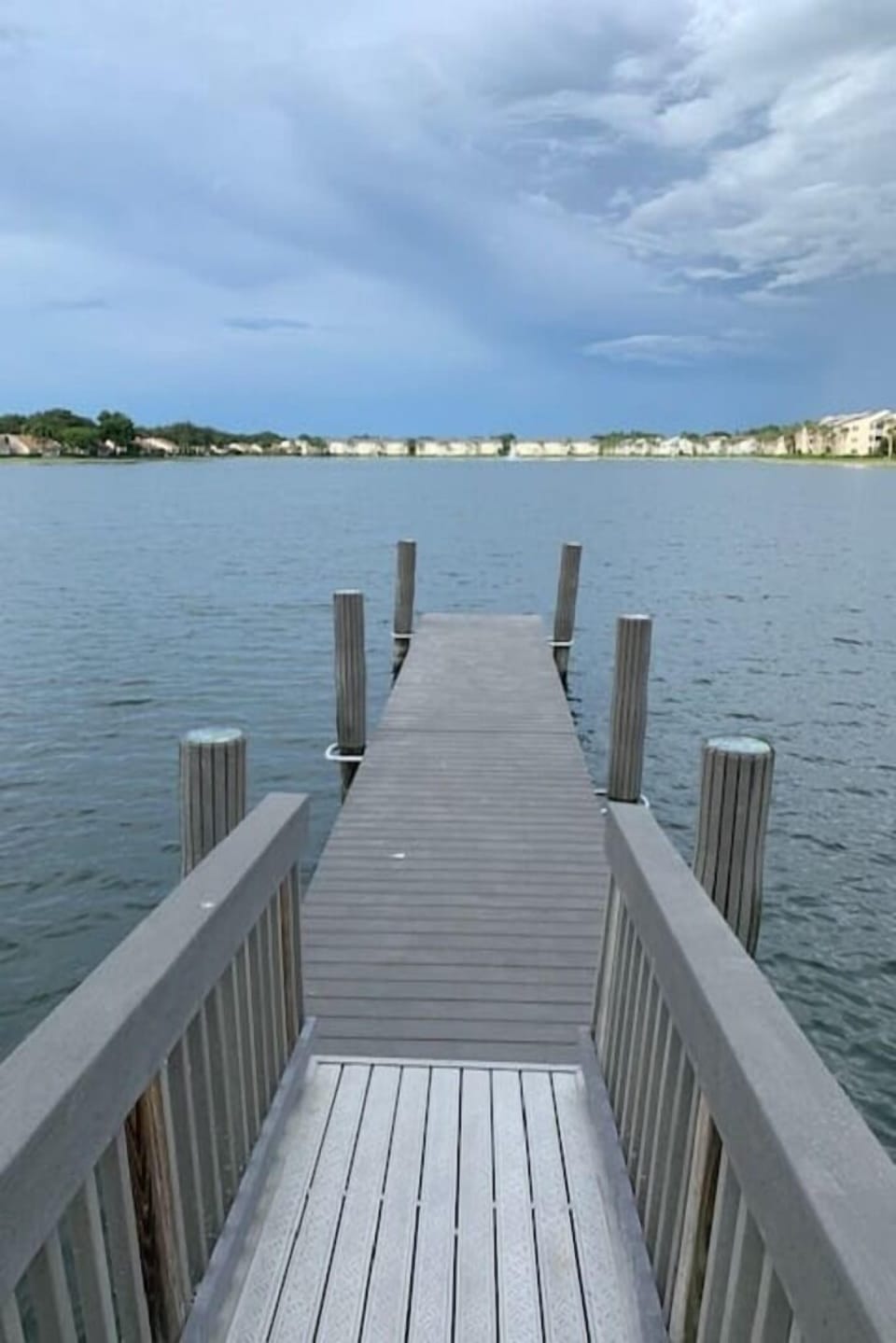 Access to the lake on the dock from the clubhouse 