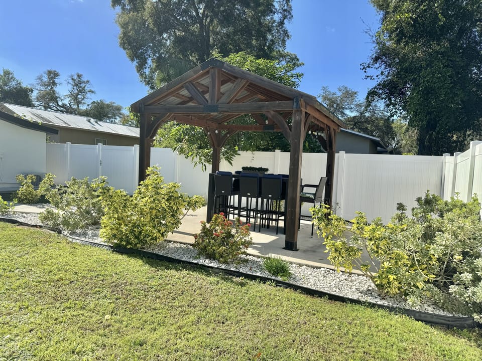 Shared backyard