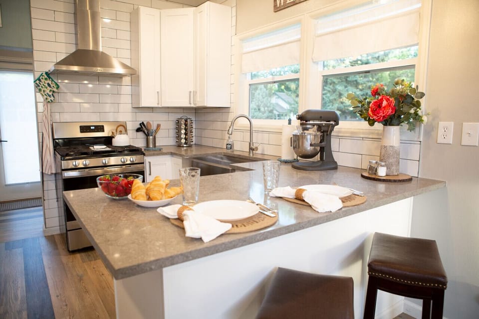 Well-equipped kitchen