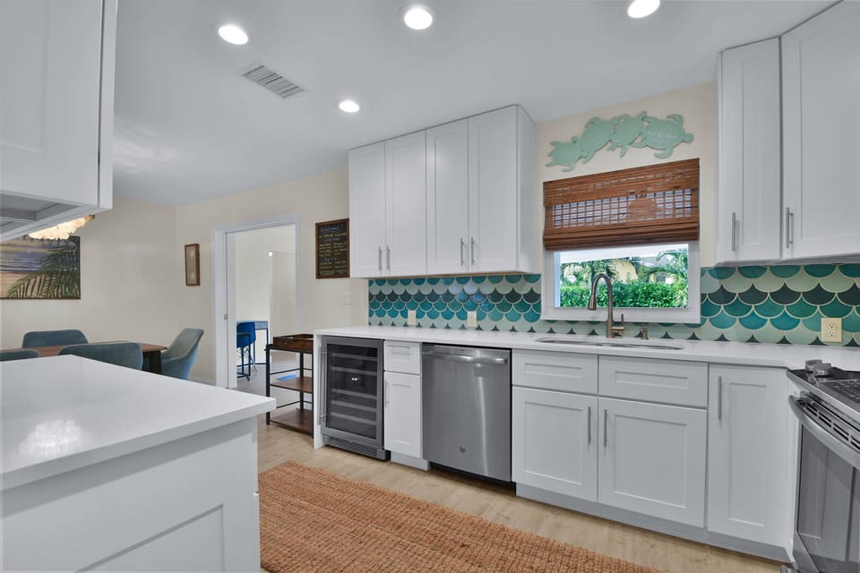 Kitchen is fully equipped for your stay