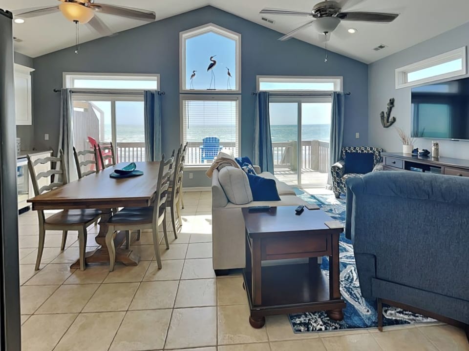 Dining Table and Living Room