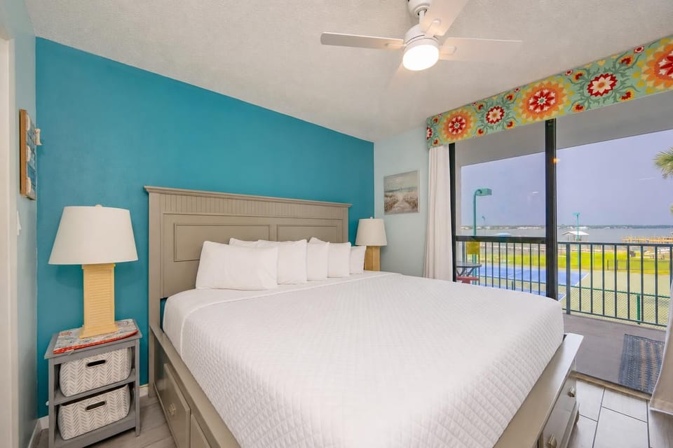 Awaken to vibrant views from the king master suite and step onto your balcony from your retreat