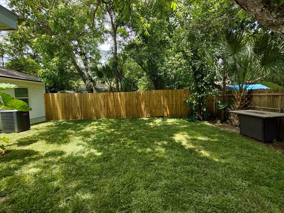 Grass is currently not the same lush green.