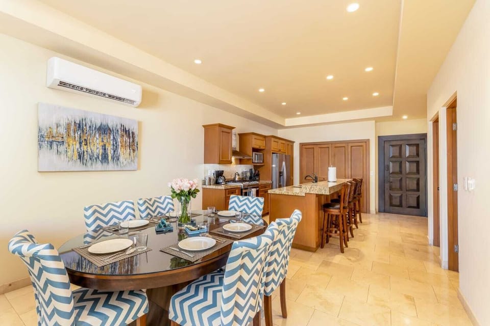 "Savor the flavors of your favorite meals in the dining area."