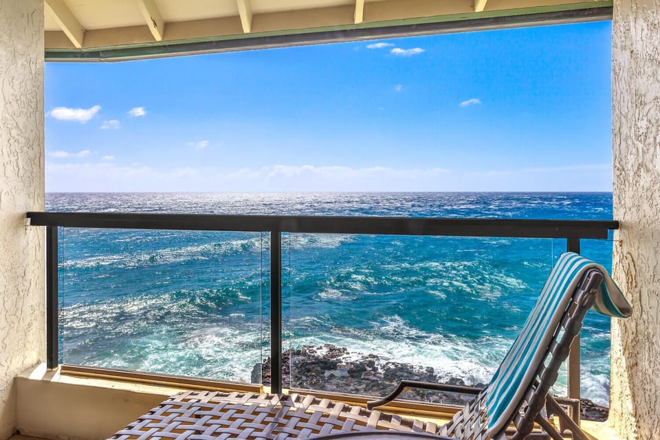 Ocean view head on