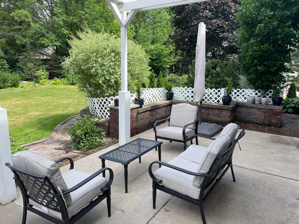 Outdoor lounging 