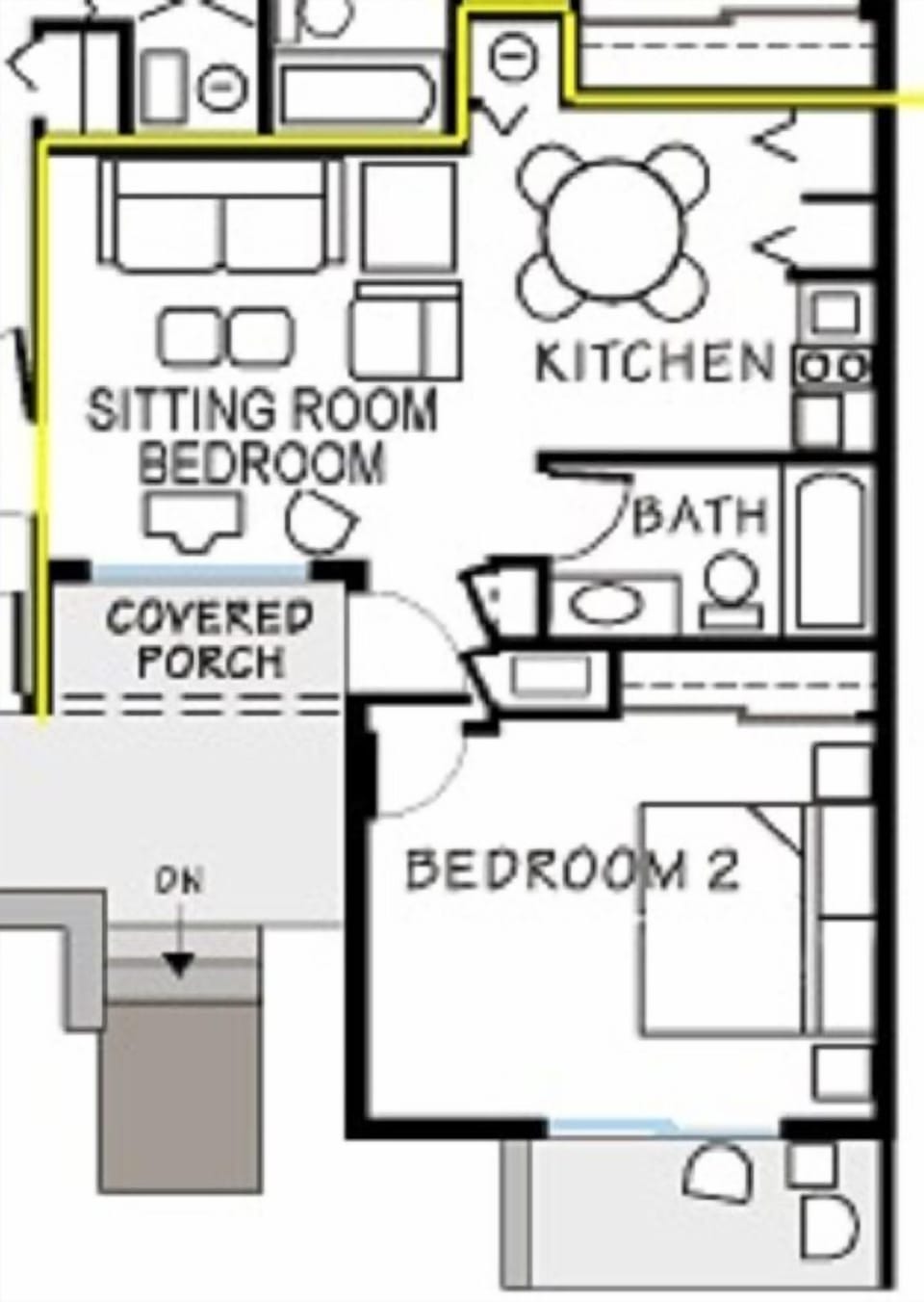 Unit floor plan 