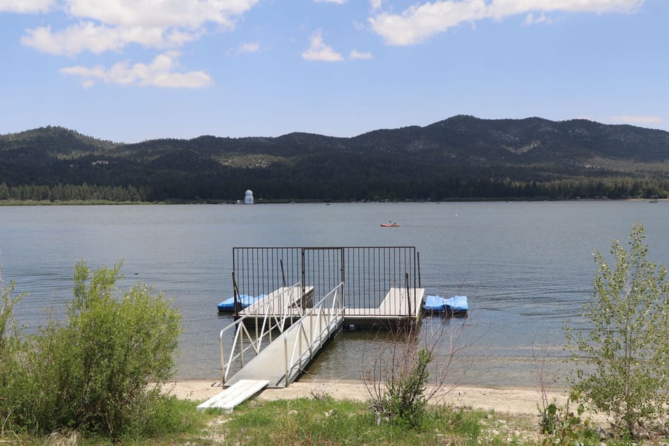 Private dock. (Please note: The dock is removed during the winter months and will not be available for use.)