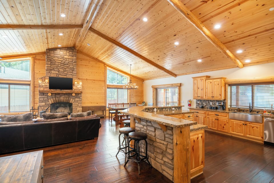 Spacious interior.