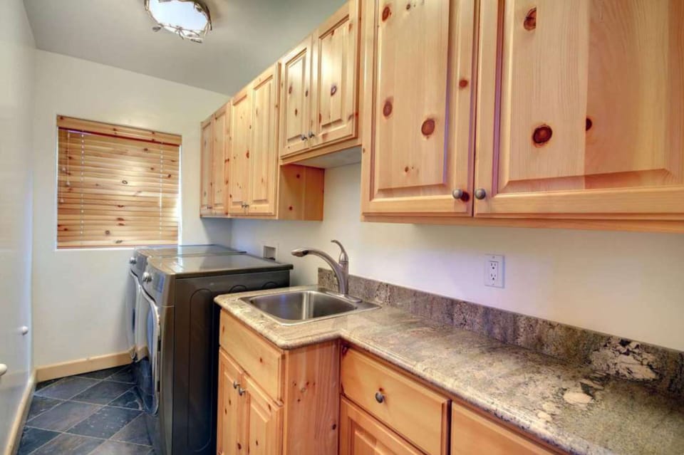 Laundry room.