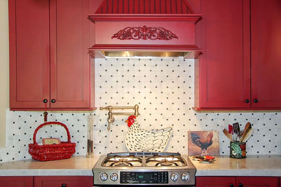 Light, bright kitchen