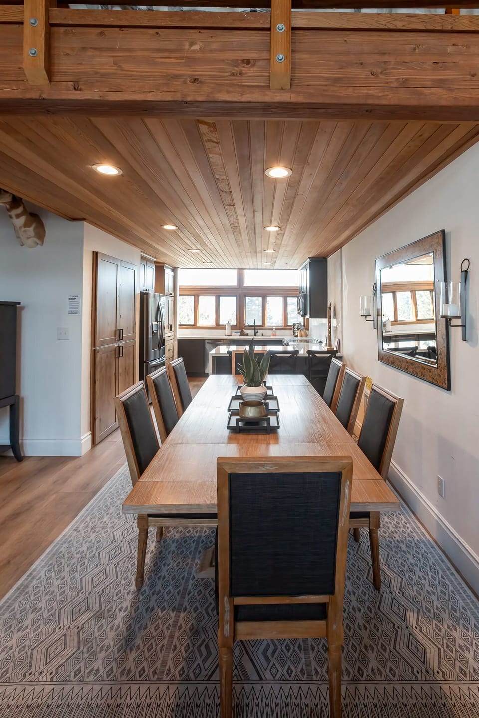 Large Dining Table seats 8