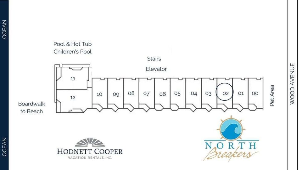 North Breakers 502 - Building layout