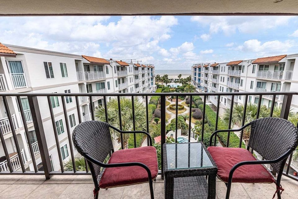 Beach Club 419 - Private Balcony View