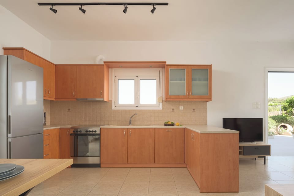 A fully equipped kitchen for culinary wonders.