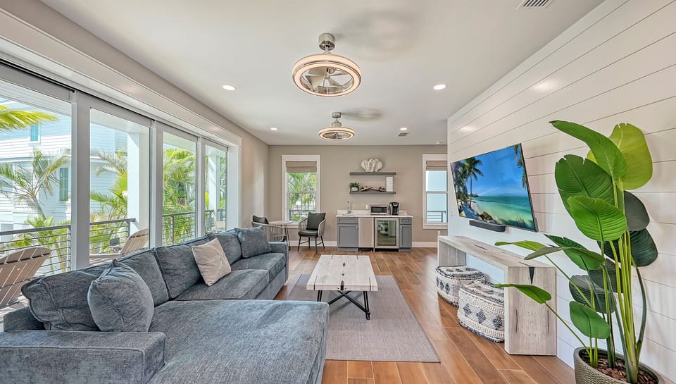 Sprawl out, tune in, or do absolutely nothing—this living room invites you to truly unwind.