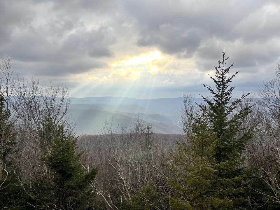 Glorious Sunset (view from deck, Summer)