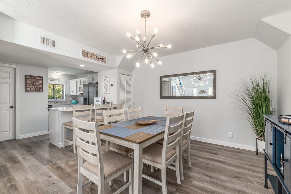 Dining area and Kitchen