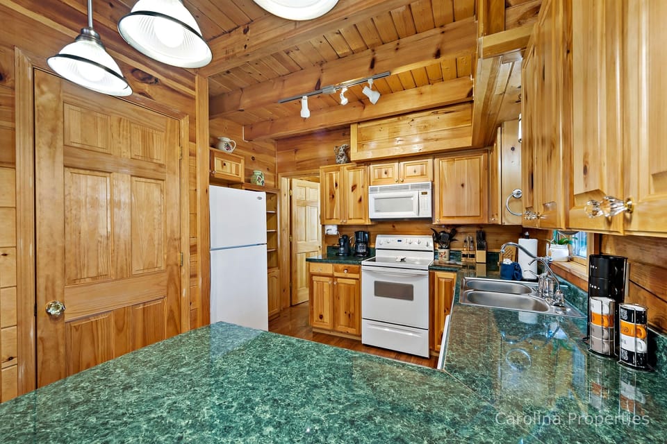 Spacious kitchen