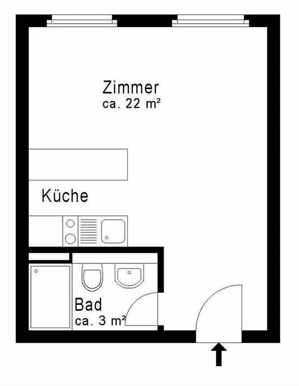 Layout of the studio