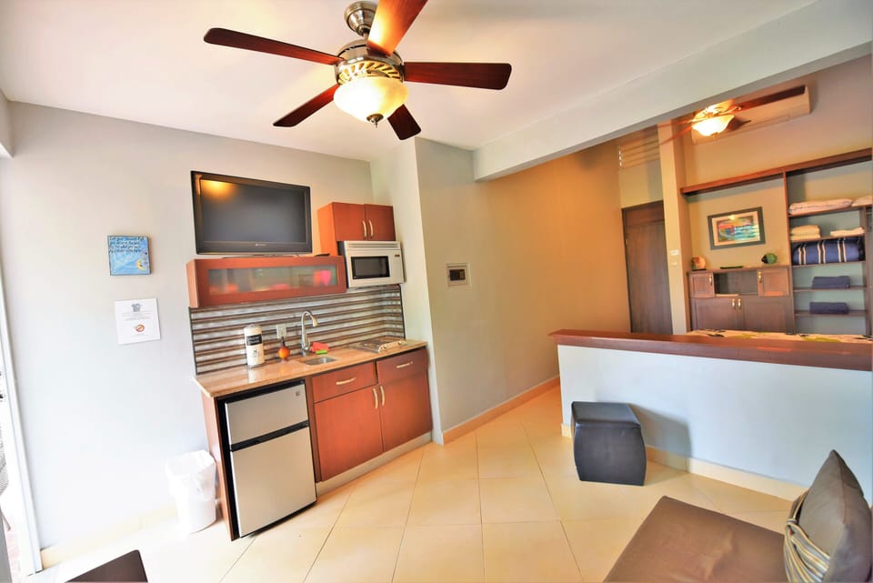 A/C and ceiling fan all over