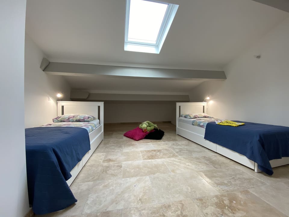 Mezzanine above bedroom 1