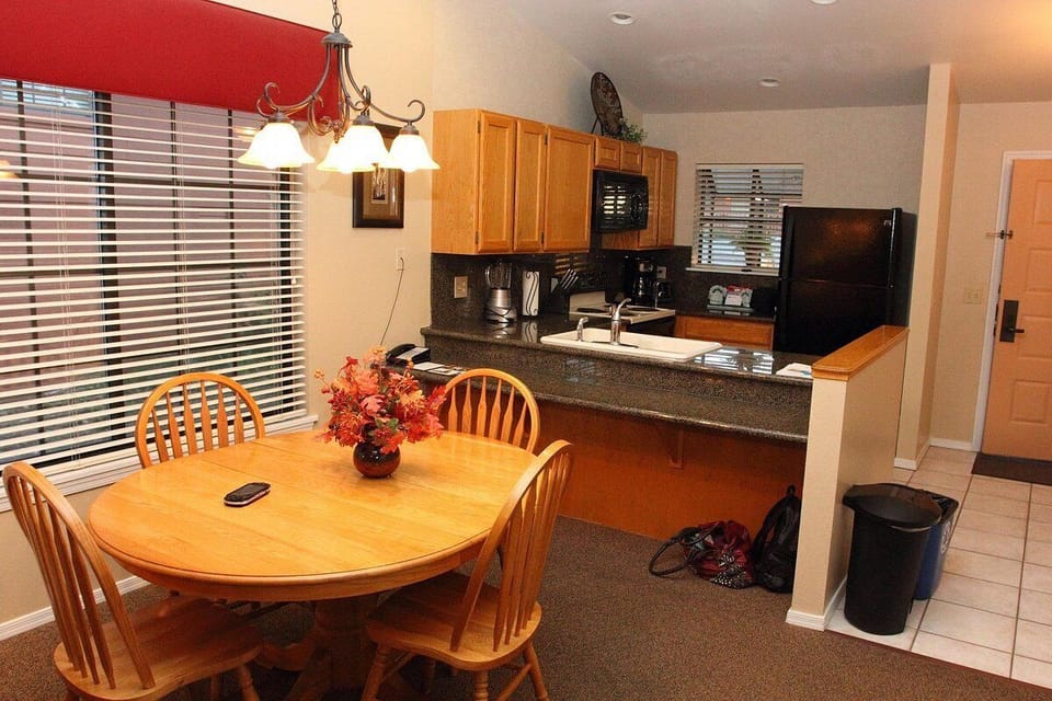 Kitchen, dining area, & part of front foyer 