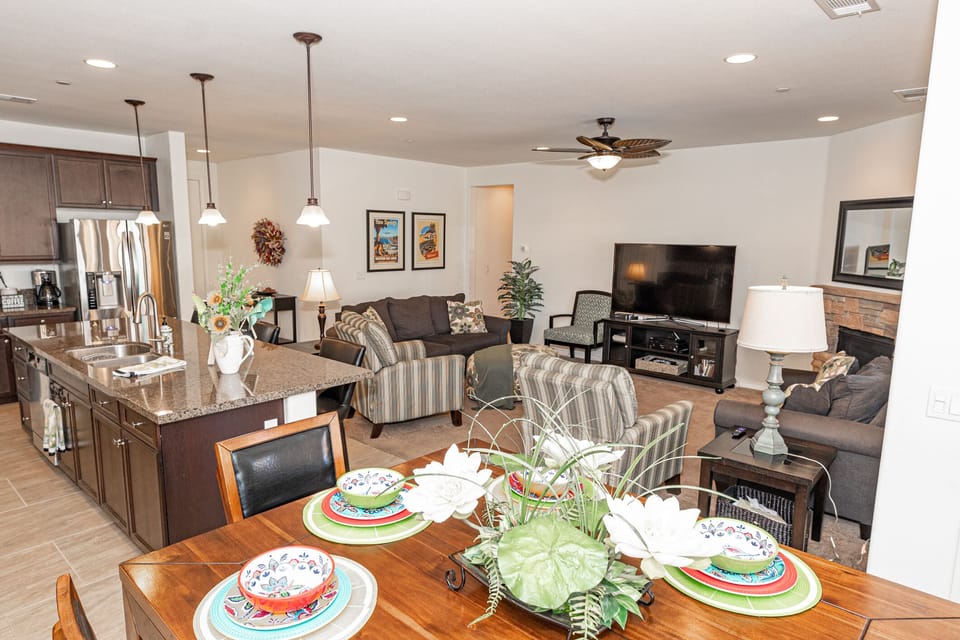 Kitchen/Living Room - Open Floor Plan