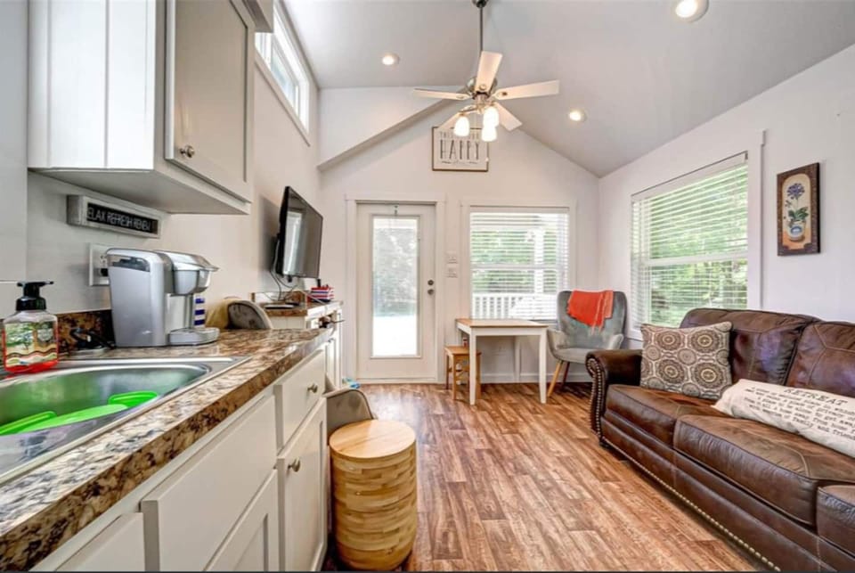 View of the Living Room from the Kitchen area