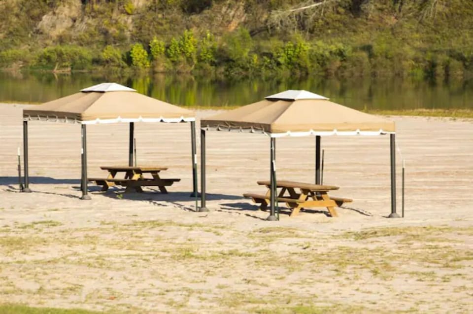 Beach/Trinity River is a short walk away or pack your vehicle and spend the day!