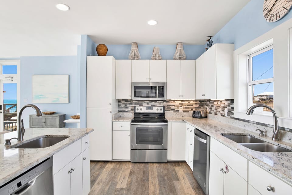 Fully equipped kitchen