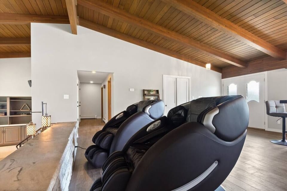 Enjoy your very own high end massage chairs.  