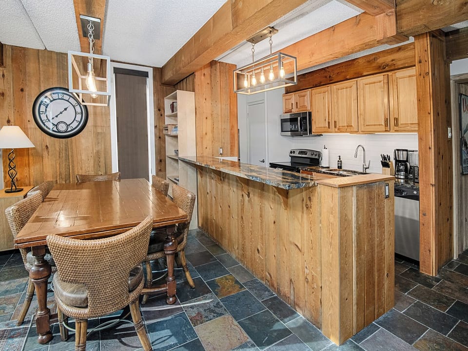 Dining Area and Kitchen