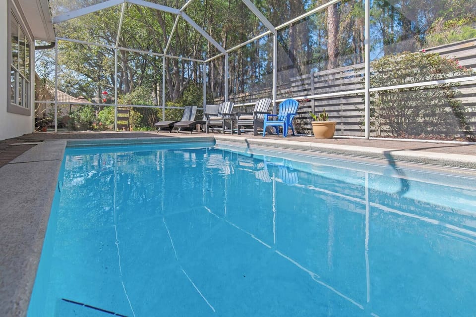 Beautiful pool area