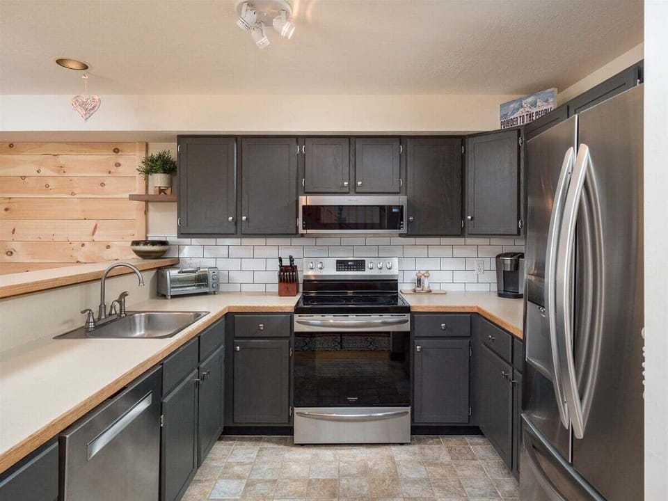 Updated kitchen