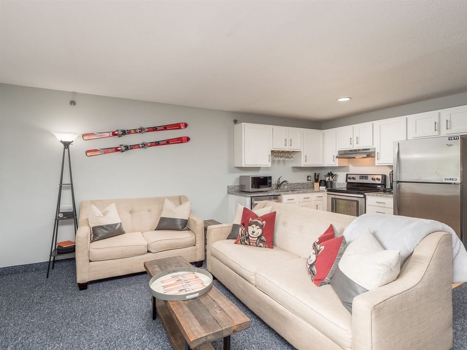 Living room/Kitchen area