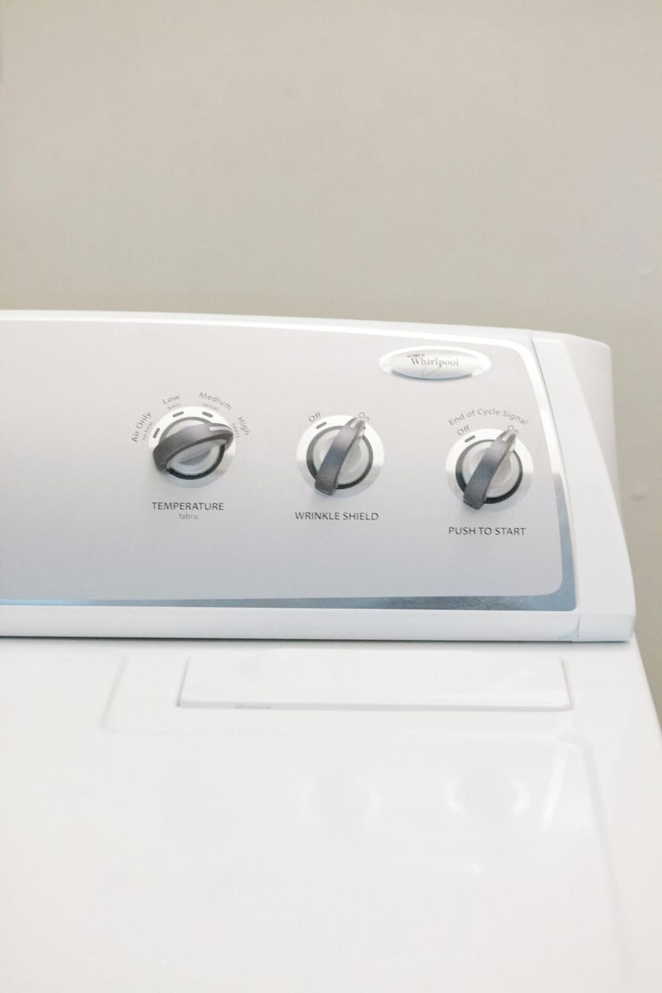 Our laundry room is just off of the driveway entrance of the home.