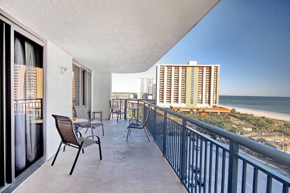 Wide open ocean views from the main balcony.