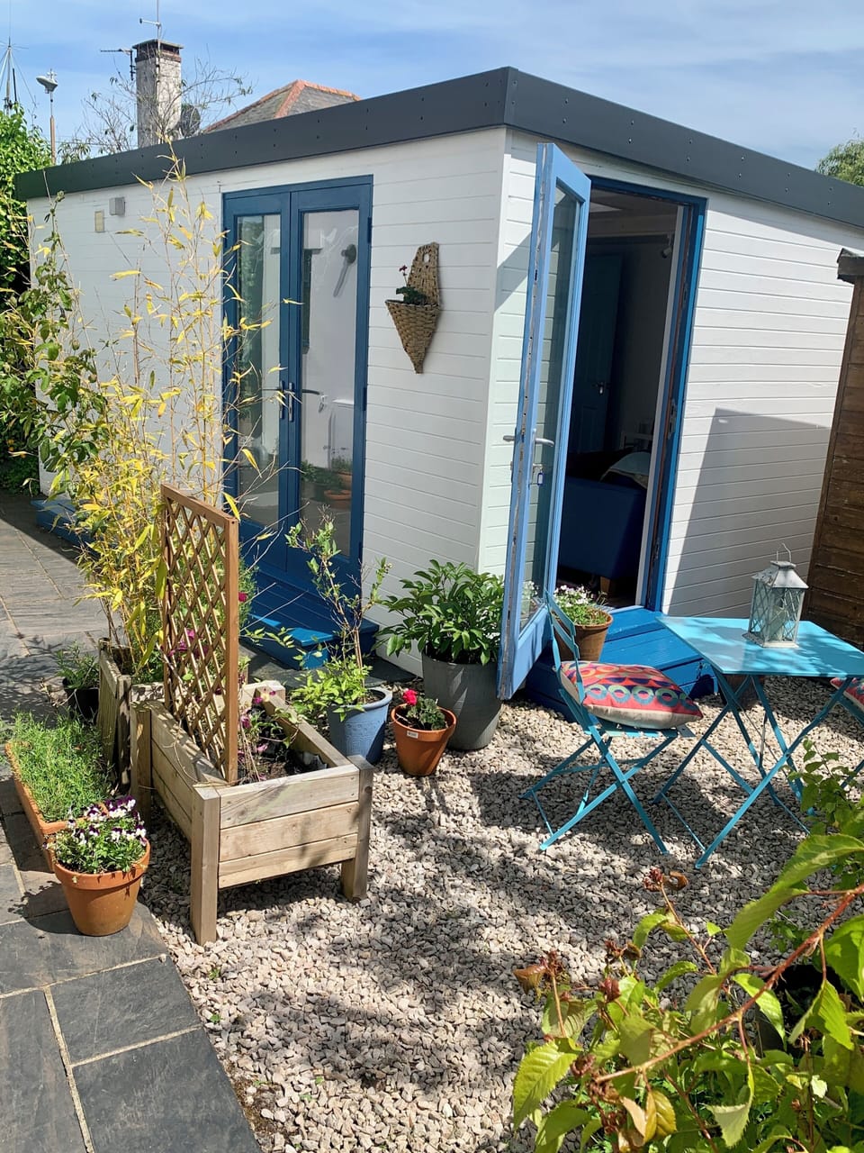 Entrance to The retreat